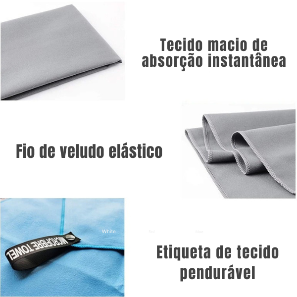 ActiveDry™ – A Toalha Ultra Absorvente e de Secagem Instantânea para Sua Vida Ativa